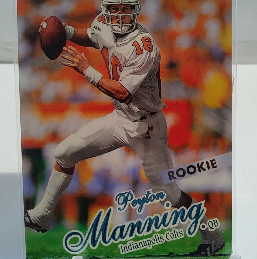 1998 Fleer Ultra Peyton Manning #201 Rookie Card
